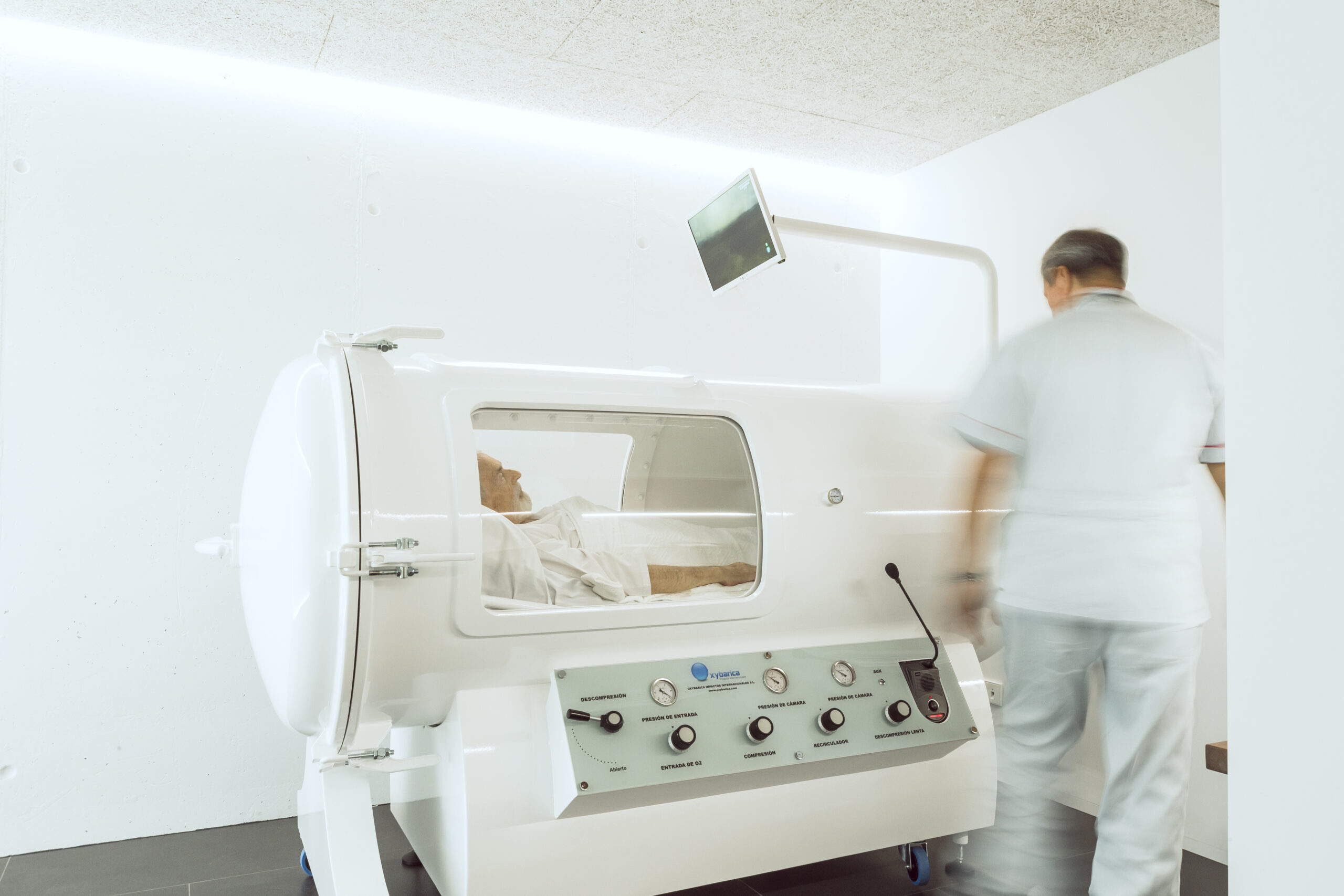 La oxigenación hiperbárica contra la osteonecrosis